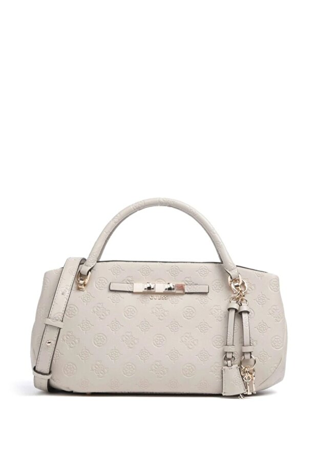 Women's Handbag Monogram Patterned Zippered Cross Strap Multi-Compartment Daily Stylish Model