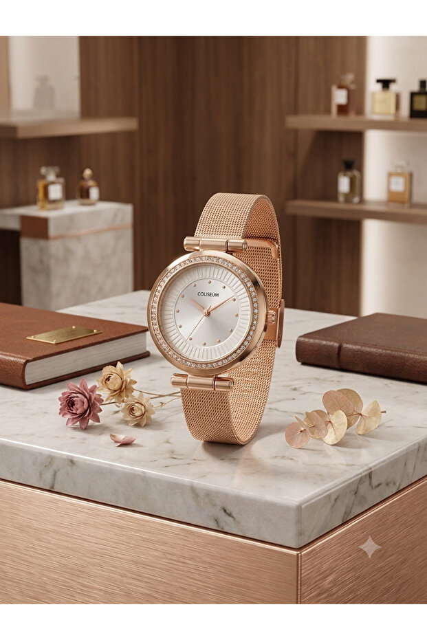 Floral Rose Gold