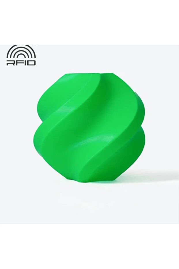 PLA Basic Bambu Green Filament 1.75mm 1kg
