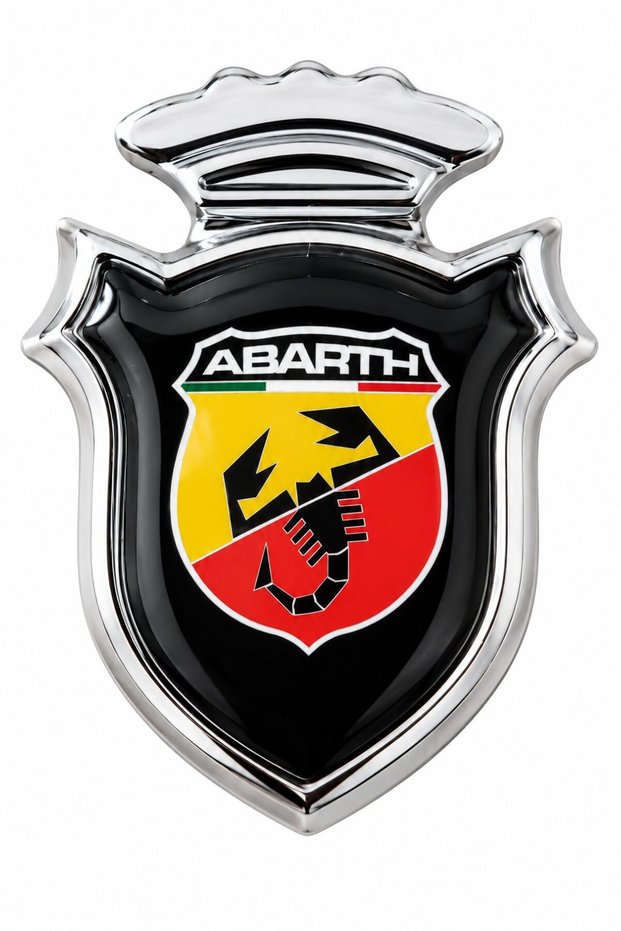 2 Pcs Elite Arma Vehicle Sticker Mirror Plexi 5,5X4 cm | Abarth