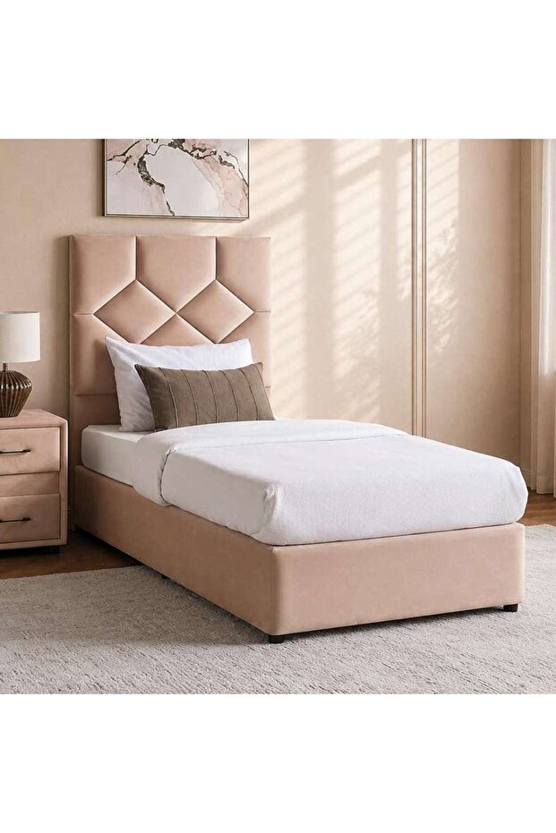 KYROS SINGLE BED 90X190 CM - GOLD