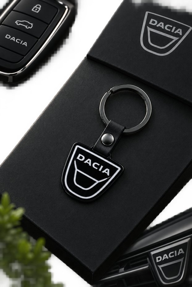 Keychain Metal Ring Stylish Detailed Auto Keychain Sporty Design