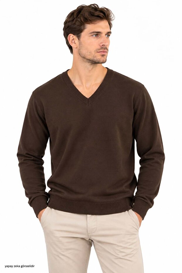 Men's V-Neck Sweater