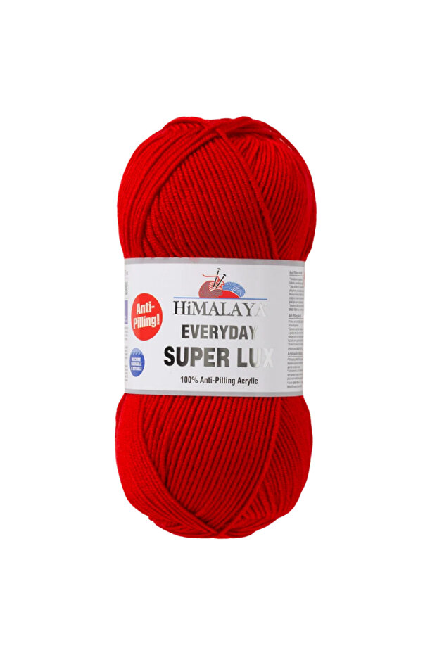Super Lux 100% Anti-Pilling Acrylic Hand Knitting Yarn 100 Gr 250 m – 1 Adet-73434