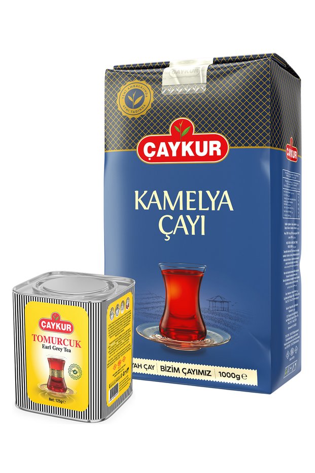 Tomurcuk Kokulu 125Gr and Camellia 1kg Bulk Tea Package