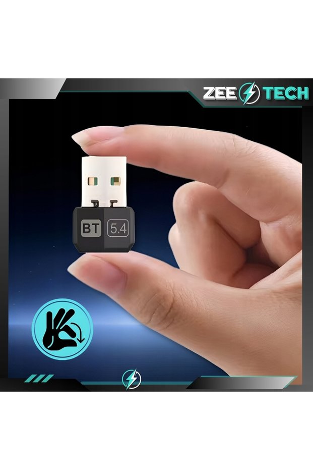 Adaptor USB Bluetooth 5.4 pentru PC, Mini Transmițător Receptor