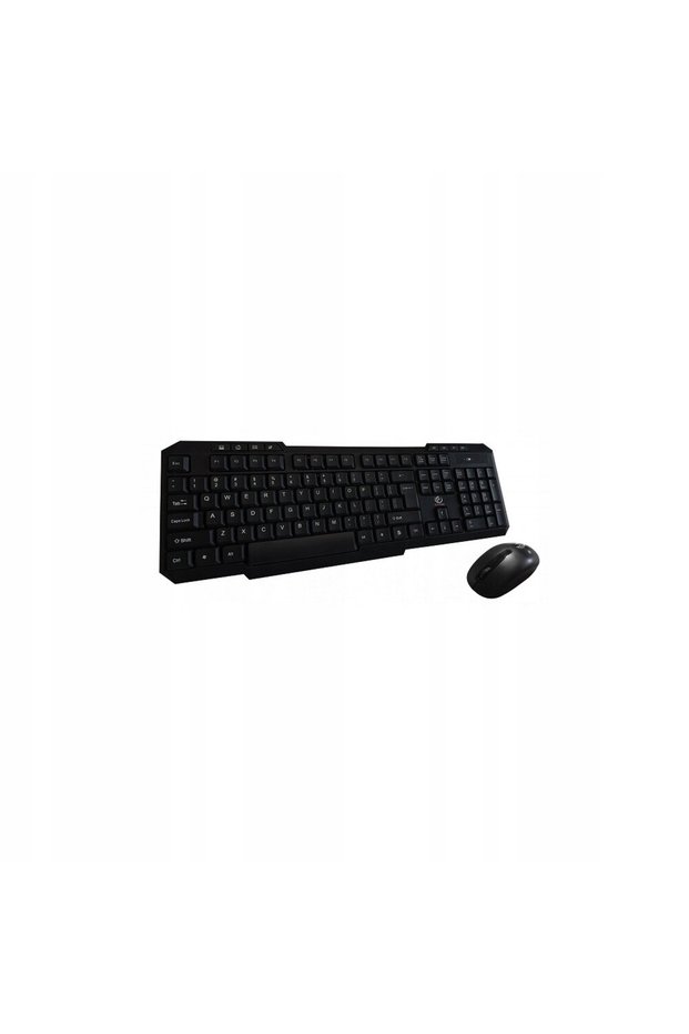 Set tastatură mouse wireless VORTEX negru