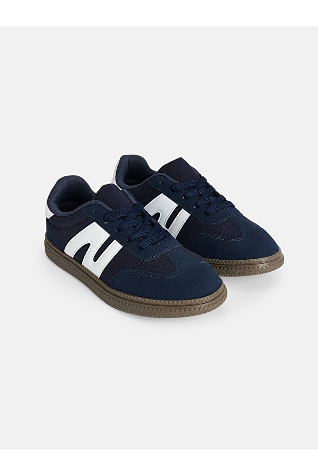 Two Mt Shop Quality Lcw Steps Navy Blue Boys' Sneaker