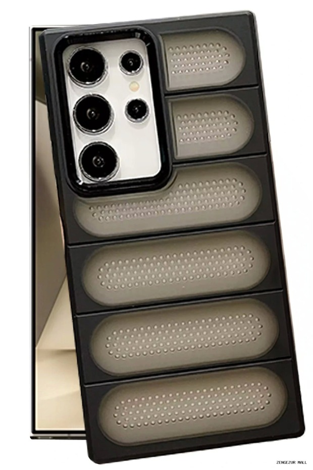 Zngzrmll Newface Galaxy S24 Ultra Case Airmax Silicone Cover (212122) - Black