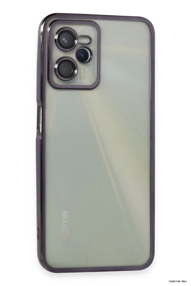 Zngzrmll Newface Realme C35 Case with Lens Silicone (210925) - Purple