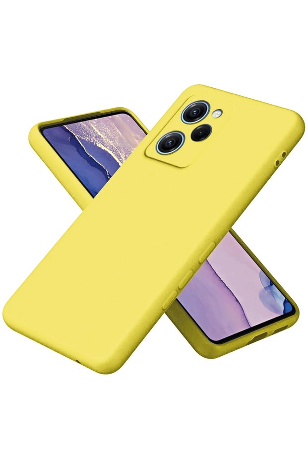 Zngzrmll Newface Poco X5 Pro 5g Nano Inside Velvet Silicone (221319) - Yellow