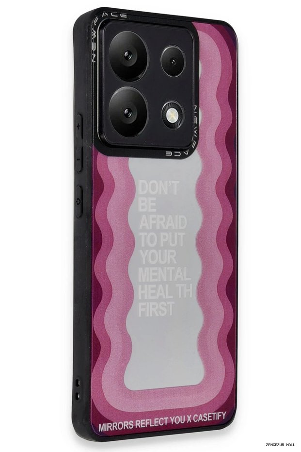 Zngzrmll Newface Redmi Note 13 Pro 5g Case Mirror Pattern Cover - Mirror (234437) - 11