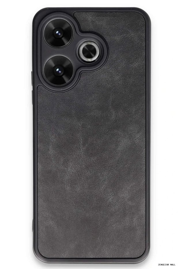 Zngzrmll Newface Redmi 13 4g Case Aras Leather Cover (94830) - Black