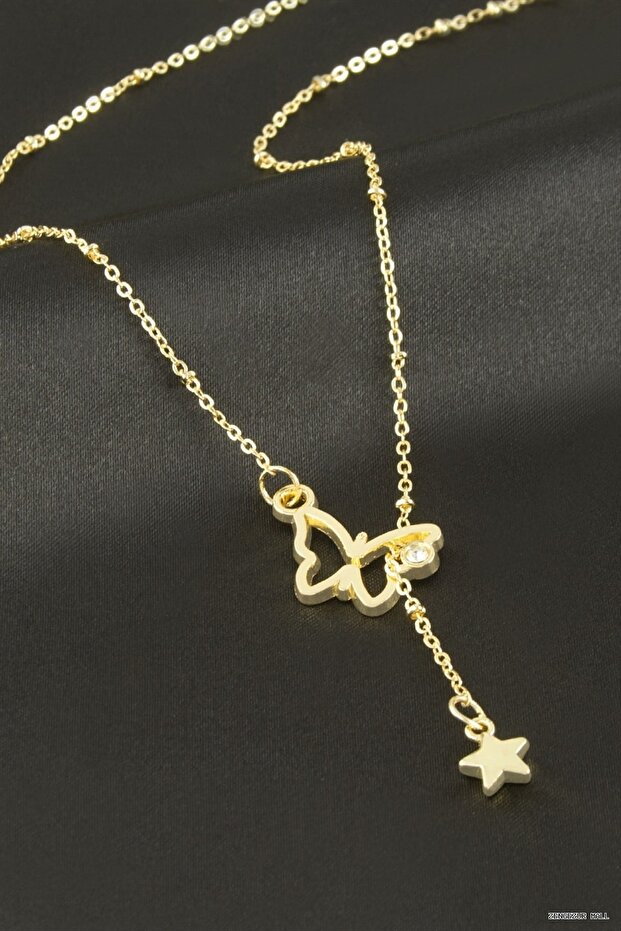 Zngzrmll Star Y (112117) Necklace Yellow
