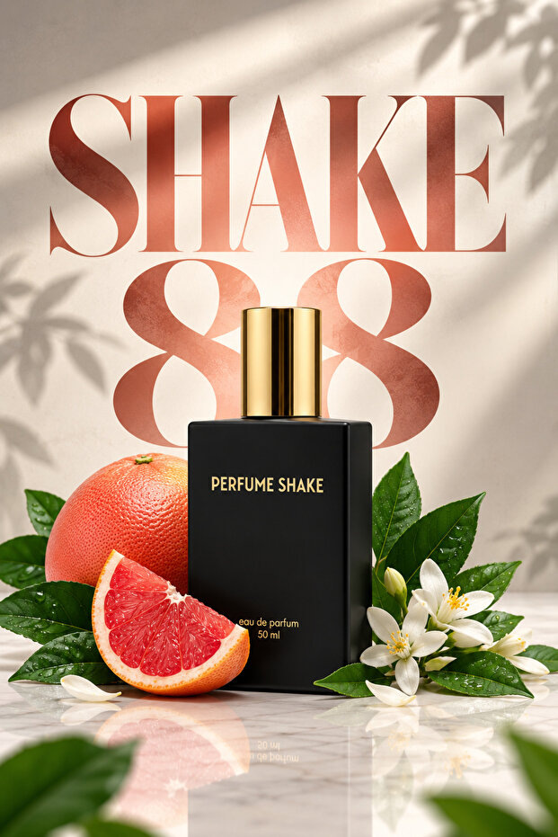 Shake 88 Eau de Parfum | Fresh Aquatic Fragrance with Grapefruit, Mandarin & Ambergris