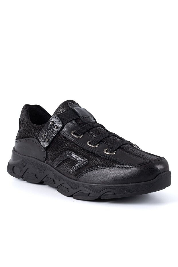3525 26Ka Women's Casual Shoes Black Nubuck