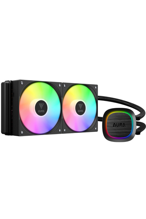 مبرد سائل للمعالج AURA GL240 V2 - أسود