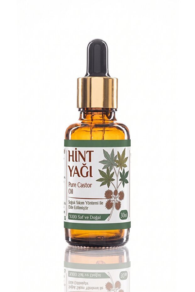 30 ml Castor Oil - Cold Pressed / 100% Pure and Natural / Castor Oil