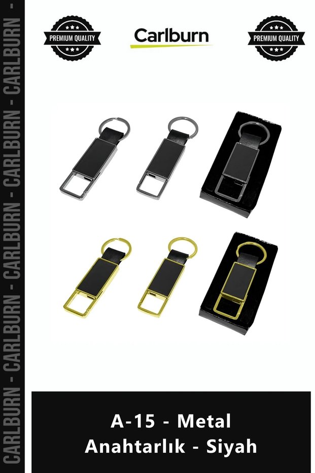 Special Edition Laser Printed Corporate Promotional Gift Stylish Design A15 Metal Keychain Black