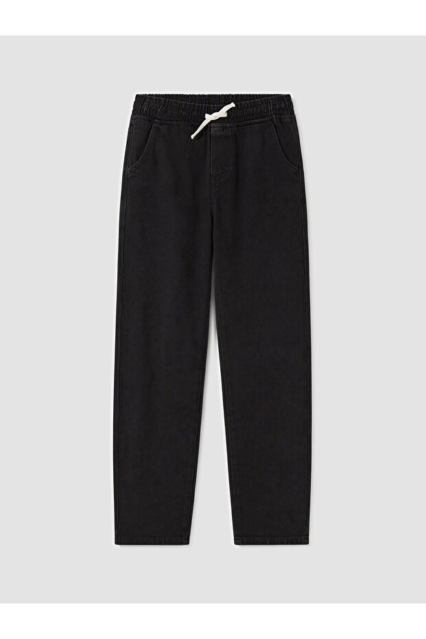 Two Mt Shop Quality Black Regular Fit Boys' Jean Pants