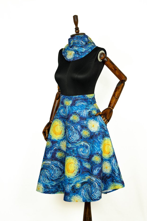 Ressam Flared Skirt
