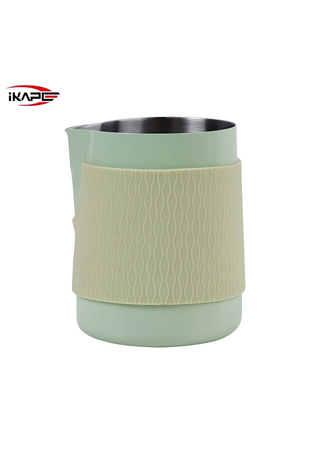 إبريق حليب V3 بدون مقبض – أخضر فاتح – 500ml