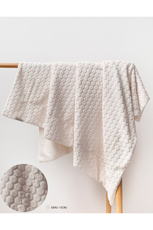 Soft Textured Embossed Baby Blanket
