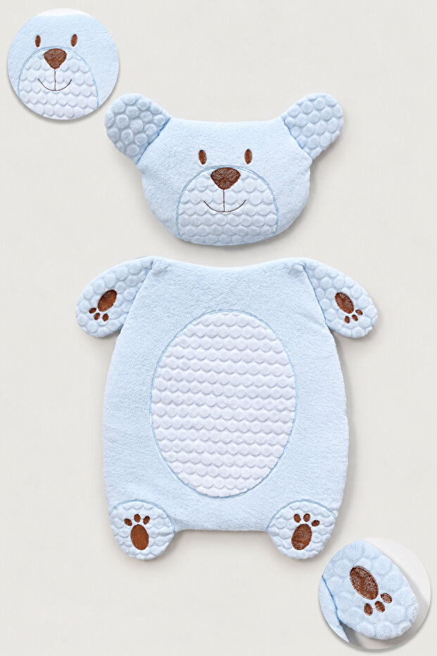 Baby Diaper Set with Teddy Bear Figure
