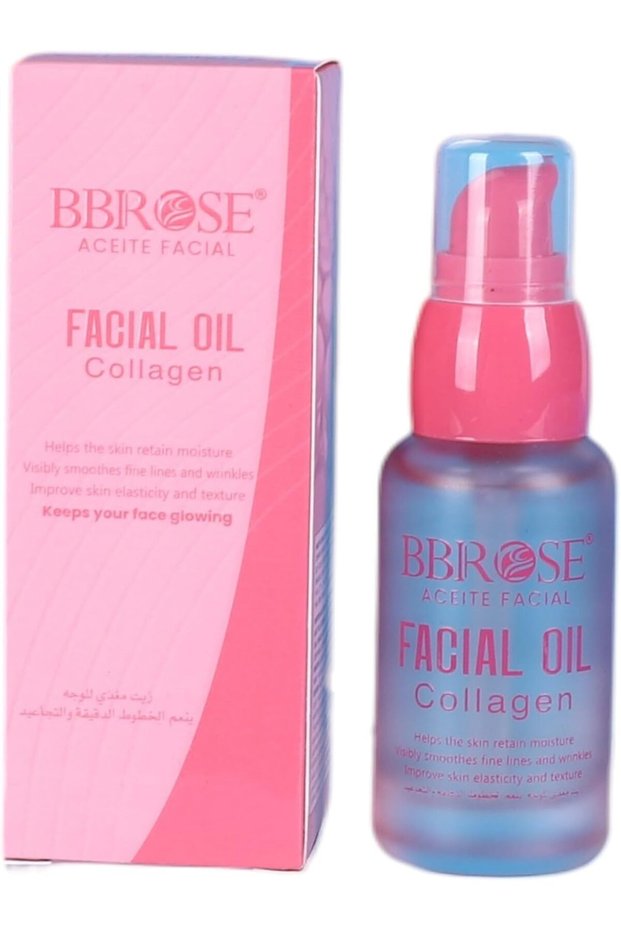 Collagen Facial Oil Hydrating Oil for a Plump & Firming Appearance Helps Smooth the Look of Fine Lines & Texture Lightweight & Non-Greasy 20ml