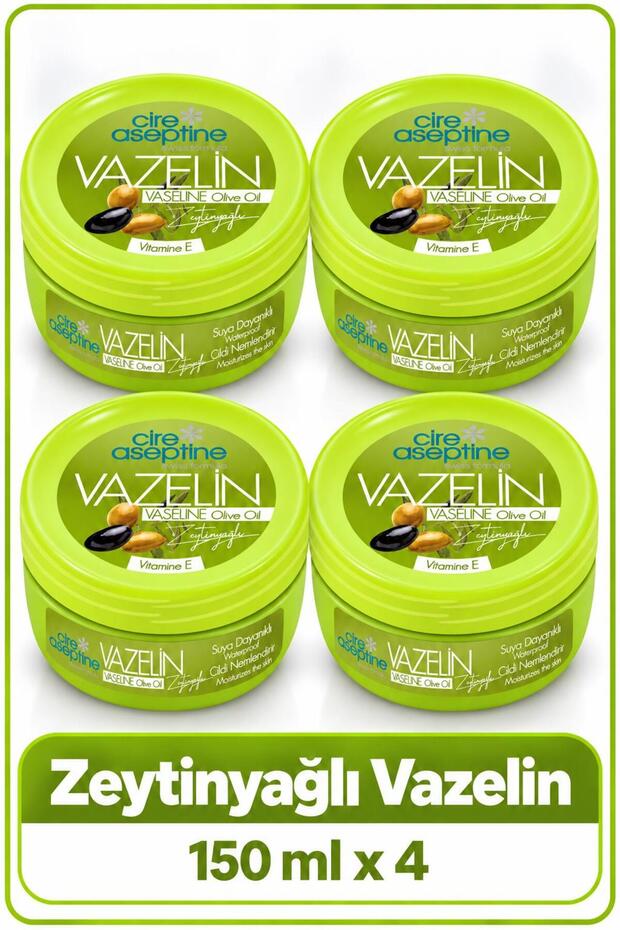Vaseline Olive Oil 150 ml 4 Pieces