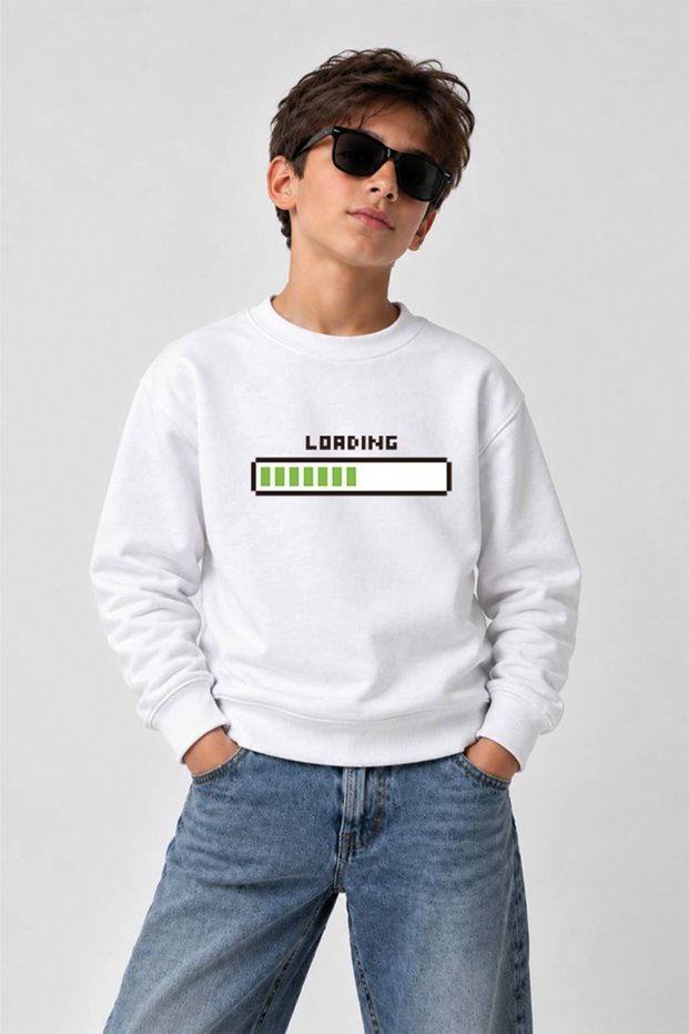 Children's 3 Thread Crew Neck Sweatshirt