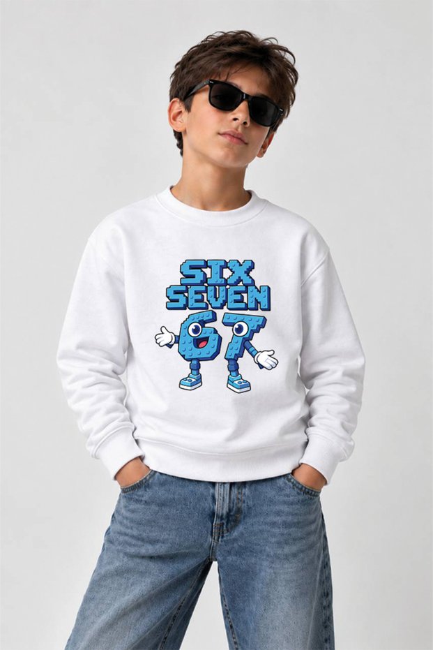 Children's 3 Thread Crew Neck Sweatshirt