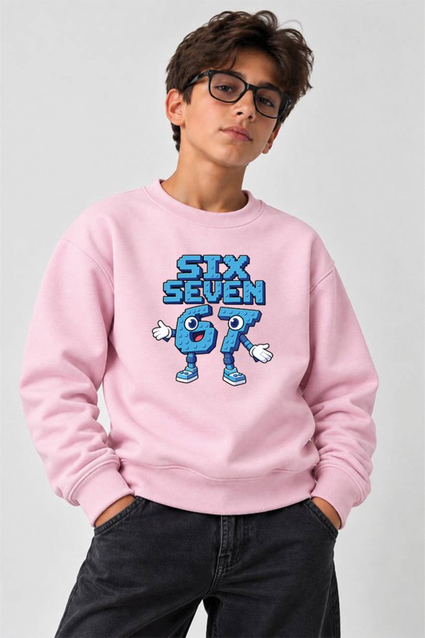 Children's 3 Thread Crew Neck Sweatshirt