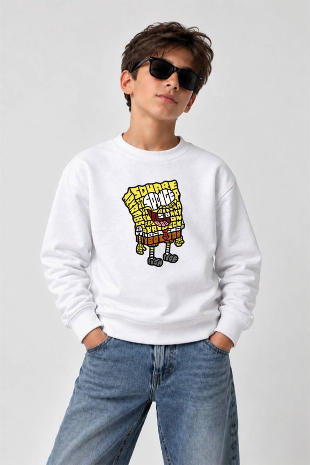 Children's 3 Thread Crew Neck Sweatshirt
