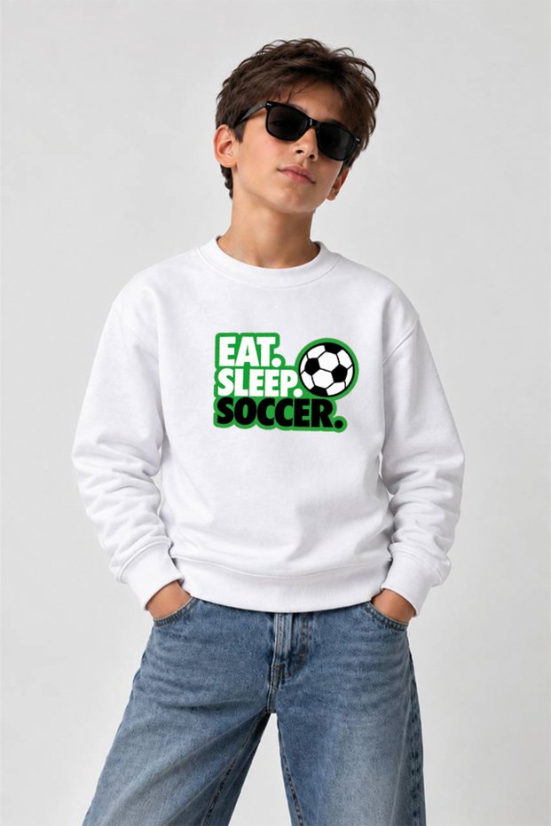 Children's 3 Thread Crew Neck Sweatshirt