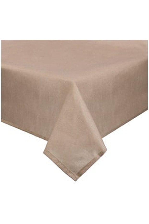 Brown Textile Tablecloth 140x180cm