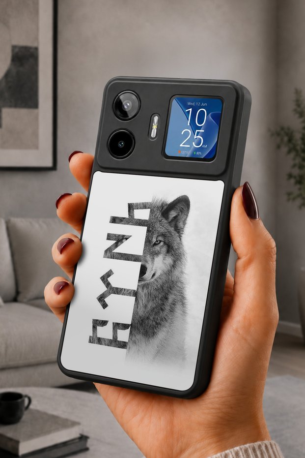 Gm 26 Pro Compatible Printed, Matte Black, Soft Silicone, Protective, Shock Absorbing Cover, Case