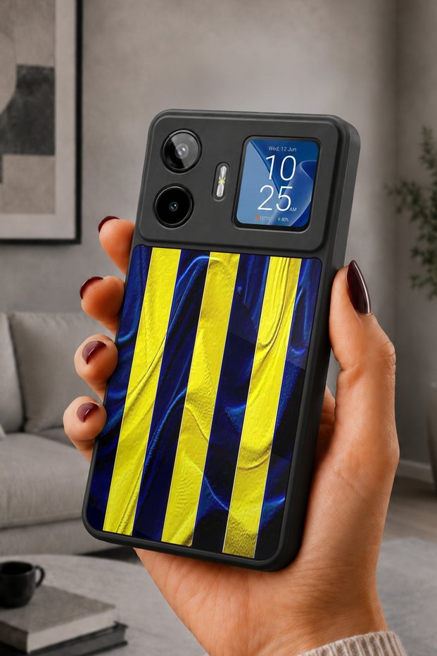 Gm 26 Pro Compatible Printed, Matte Black, Soft Silicone, Protective, Shock Absorbing Cover, Case