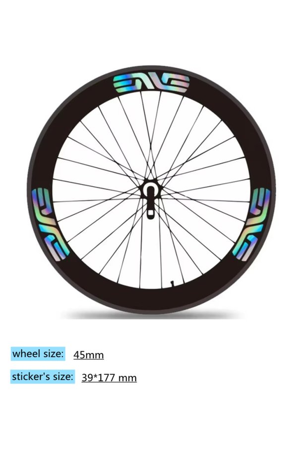 45mm disc laser 14pcs/set For Bogacha at the World Championships ENVE SES Road bike wheel stickers C