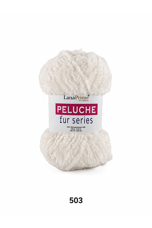 Peluche Velvet Hand Knitting Yarn 100 Gr 110 m Pack of 5