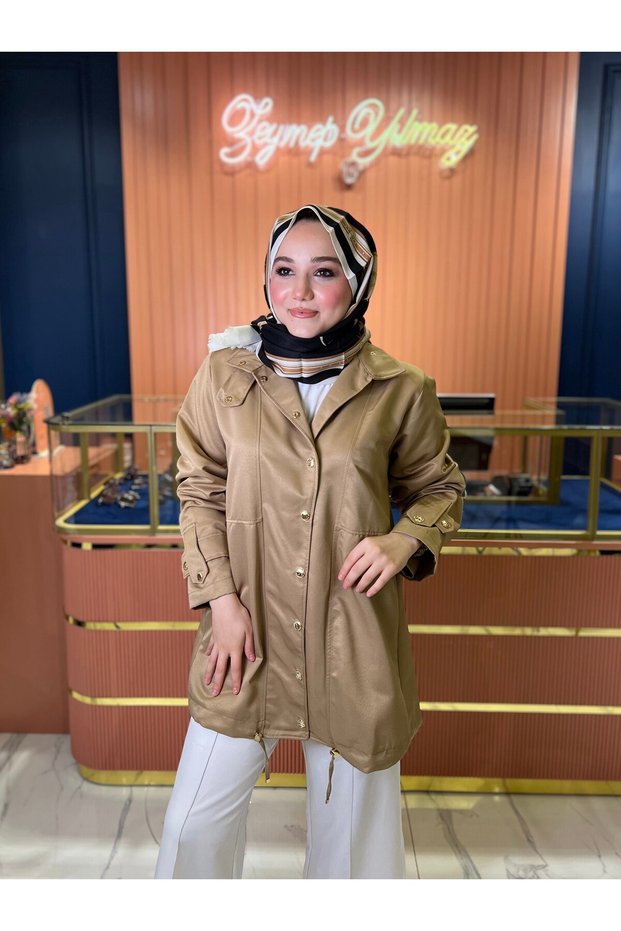 Loren Trench Coat Camel