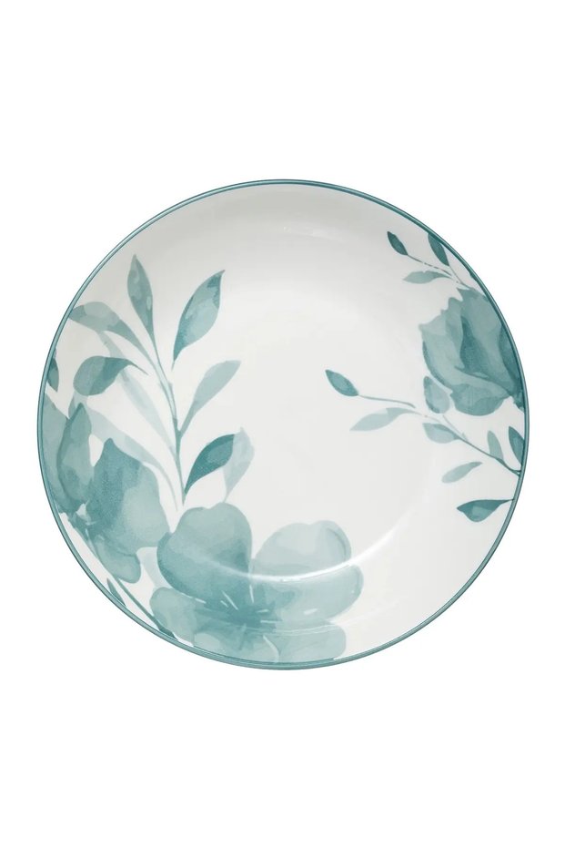 Lily Porcelain Soup Plate (20 x 4.1cm, White)
