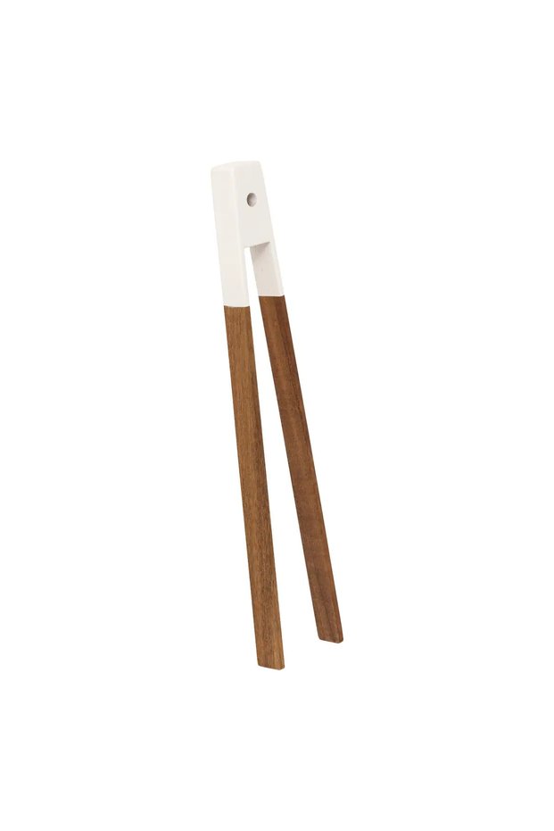 Acacia Toast Tongs (30 cm)