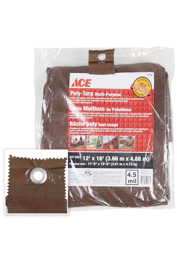 Multi-Purpose Poly Tarpaulin (3.65 x 4.87 m)