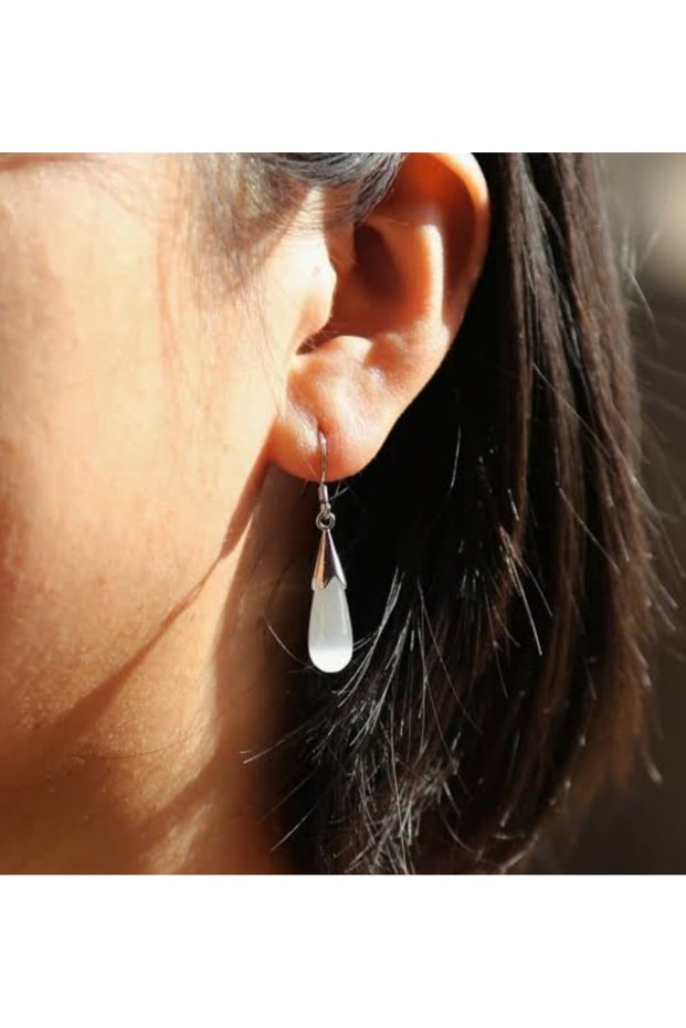 Tulip Flower Bud Dangle Earrings Bijouterie Trendy Antiallergic Women's Earrings Gift New Season