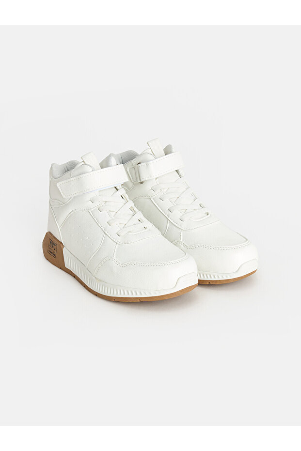 Alita City Lcw Steps White Boys' Sneaker with a Difference