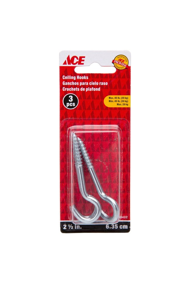 Ceiling Hooks (6.35 cm, 3 pcs)