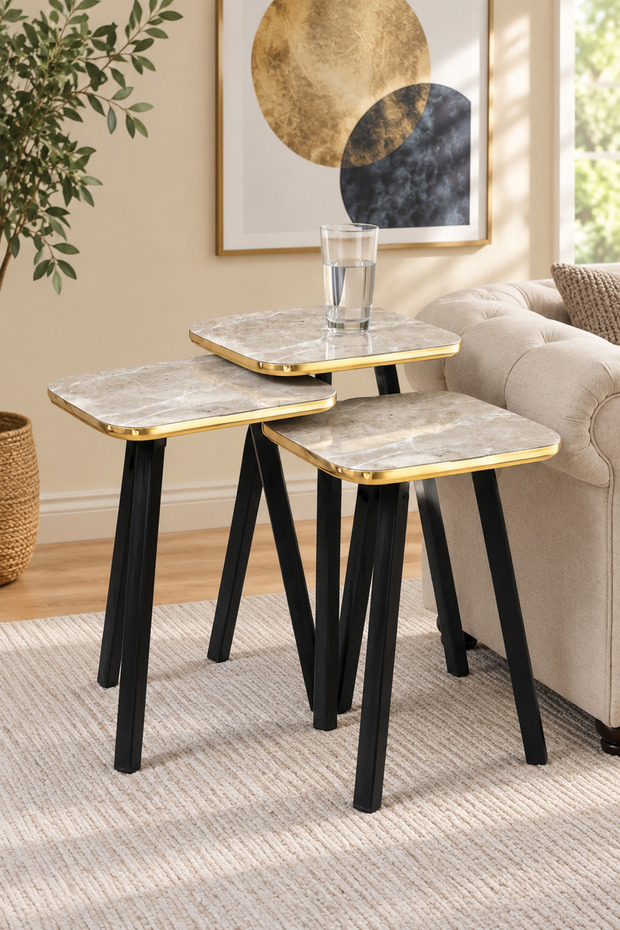 Spectra Coffee Table Set of 3
