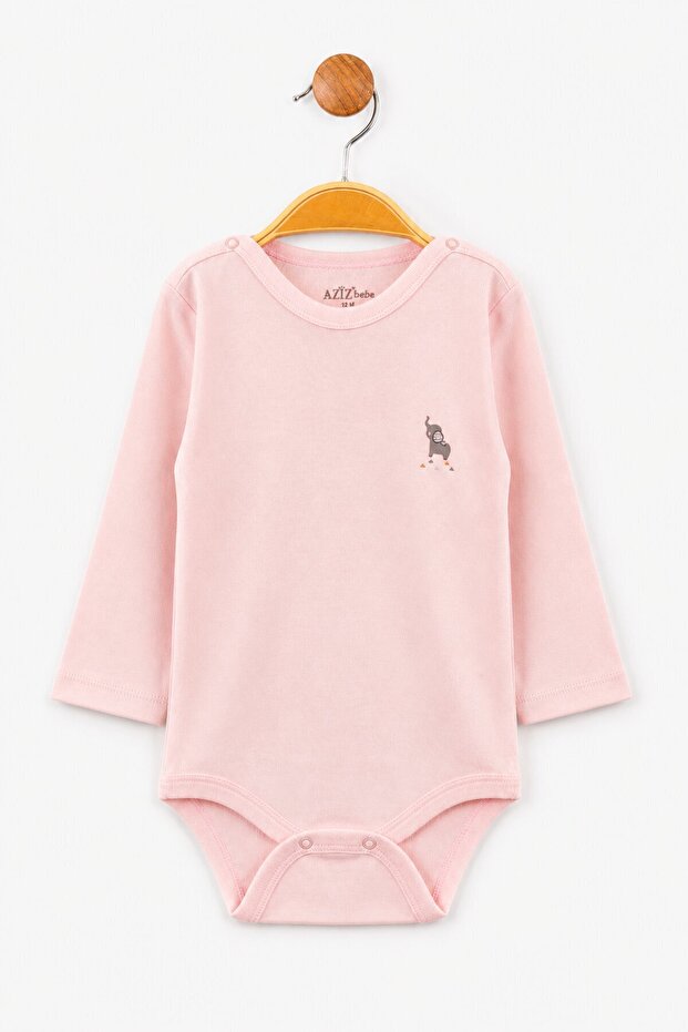 Baby Boy Girl 100% Cotton Bodysuit & Bodysuit with Snap Fasteners