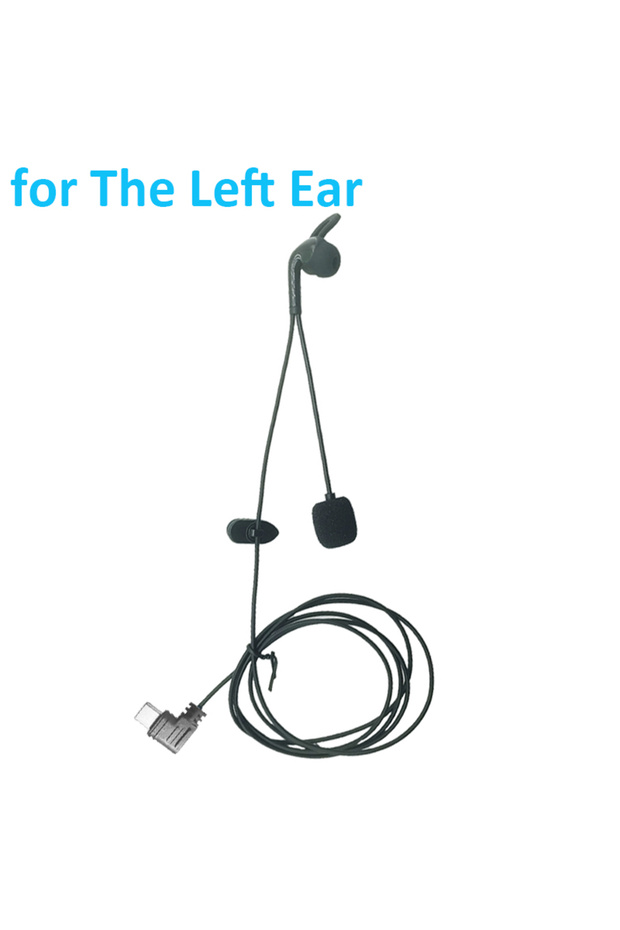 Left Earphone Type-C Interface In-Ear Referee Headset Suitable For EJEAS V6 Pro+ /V4 Plus Motorcycle